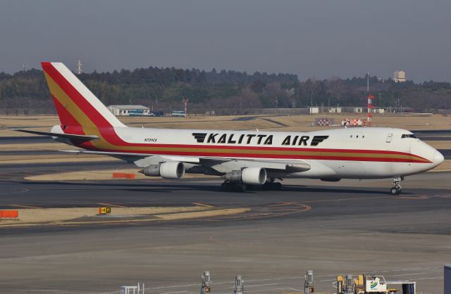 Boeing 747-200 (N704CK) - N704CK 747-246F(MSN:23391/LN:654) K49736 ANC-NRT SPOT201 RWY34L↓ 7:30