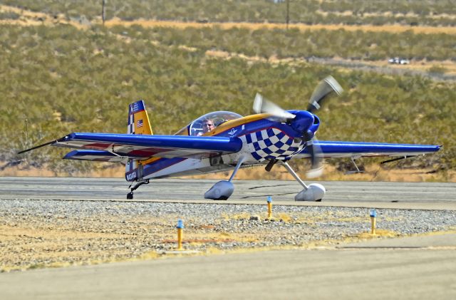 EXTRA EA-300 (N434TJ) - N434TJ 1994 EXTRA FLUGZEUGBAU EA 300/S c/n 19 Pilot: Tim Just 12th Annual Apple Valley Air Apple Valley Airport (APV) (KAPV)California, USA TDelCoro October 12, 2013