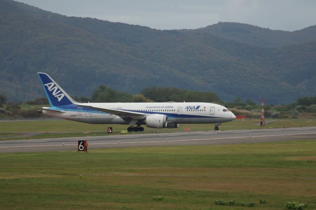 Boeing 787-8 (JA832A) - October 19, 2024:HKD-HND.