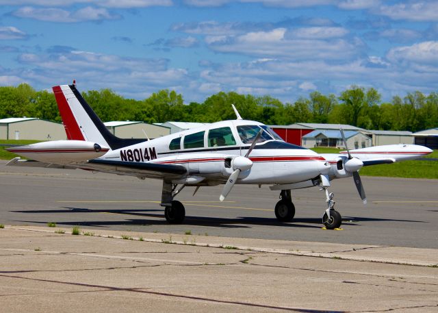 Cessna 310 (N8014M) - At Downtown Shreveport.