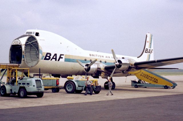 AVIATION TRADERS Carvair (G-APNH) - 1967 at Düsseldorf (EDDL)