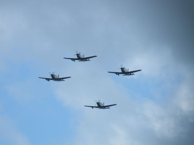 — — - irish air corp pc 9s at flightfest on 15 september in dublin ireland