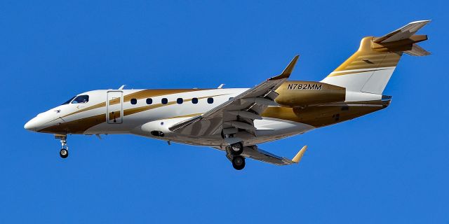 Embraer Legacy 550 (N782MM) - N782MM Mandalay Resort Group 2016 EMBRAER Legacy SA EMB-550 s/n 55000065 - Las Vegas - Harry Reid International Airport KLASbr /USA - Nevada March 11, 2022br /Photo: Tomás Del Coro