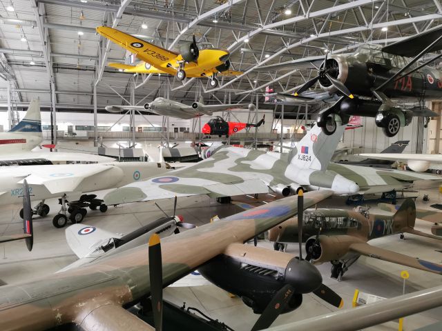 TAX824 — - Imperial War Museum, Duxford, 3 October 2021. Vulcan and other aircraft. 