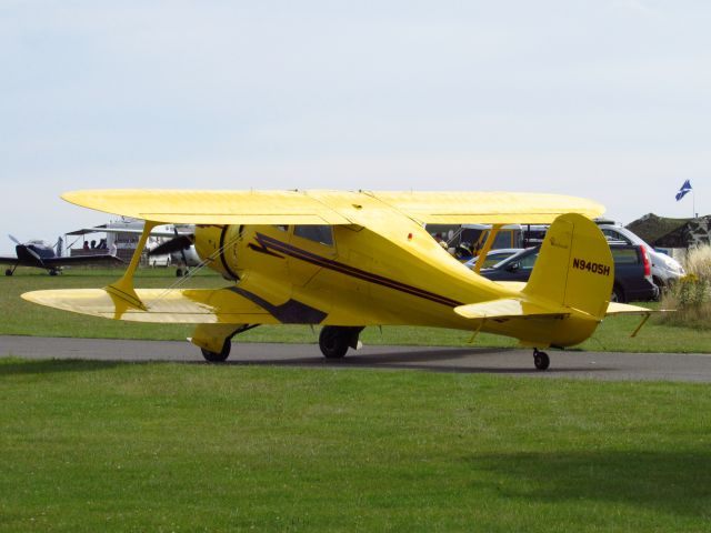 Beechcraft Staggerwing (N9405H) - Beech Staggerwing at Old Buckenham Airshow