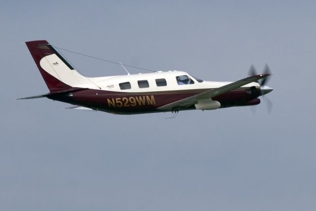 Piper Malibu Meridian (N529WM) - Take off RW16. A fantastic personal travel aircraft!