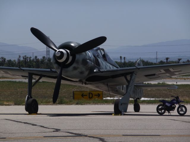 — — - FW-190 at Planes of Fame Air Show 2014
