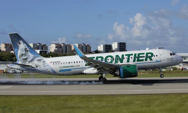 Airbus A320neo (N369FR)