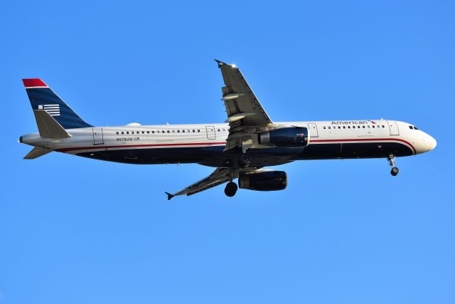 Airbus A321 (N578UW) - US Airways Heritage Jet. 28-C 06-11-19