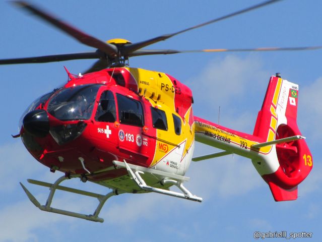 PS-CEB — - Foto do vôo de ensaio na helibras em Itajubá mg ðº