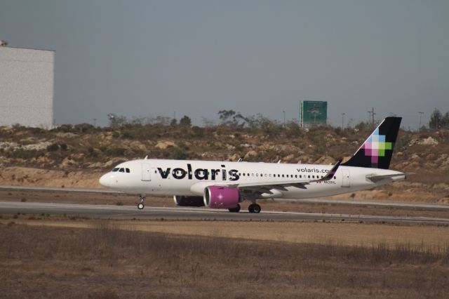 Airbus A320 (N539VL) - HEAD 27 MMTJ