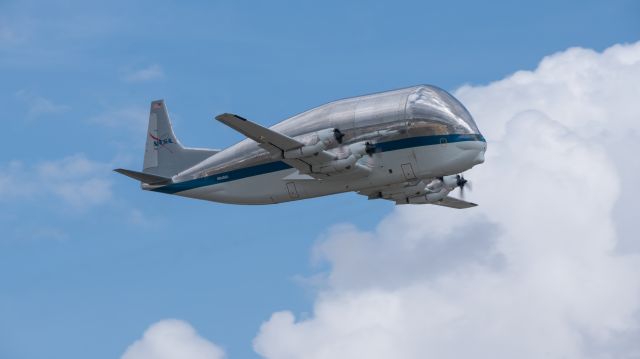 N941NA — - The infamous Super Guppy taking flight from KEFD for crew currency training on 3/9/2021