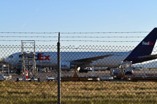 N793FE — - Fedex sitting on the ramp from a flight from Memphis