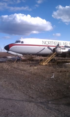 Douglas DC-6 (N434TA) - swing tail