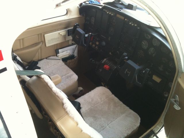 Cessna 310 (N8177M) - New interior, avionics and yokes