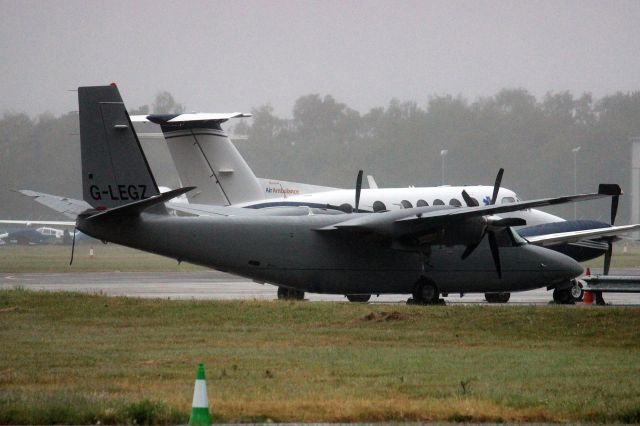 Gulfstream Aerospace Jetprop Commander (G-LEGZ) - Seen here parked up on 20-Jun-21 one day prior to departing for EGSU.