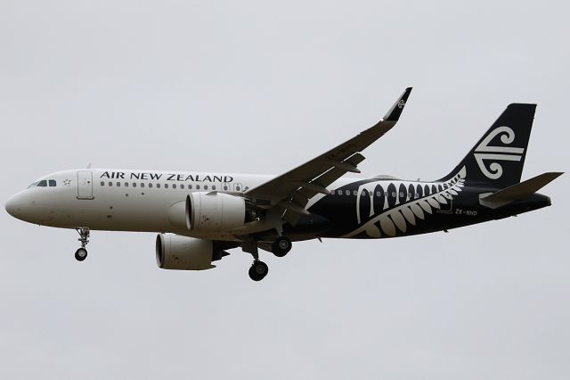 Airbus A320neo (ZK-NHD) - on 14 February 2020