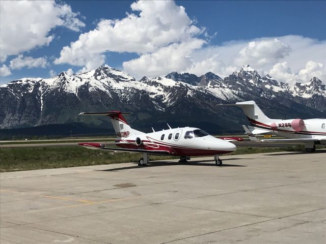 Eclipse 500 (N80WP) - If you are going to stop for lunch somewhere, you might as well make it Jackson Hole!