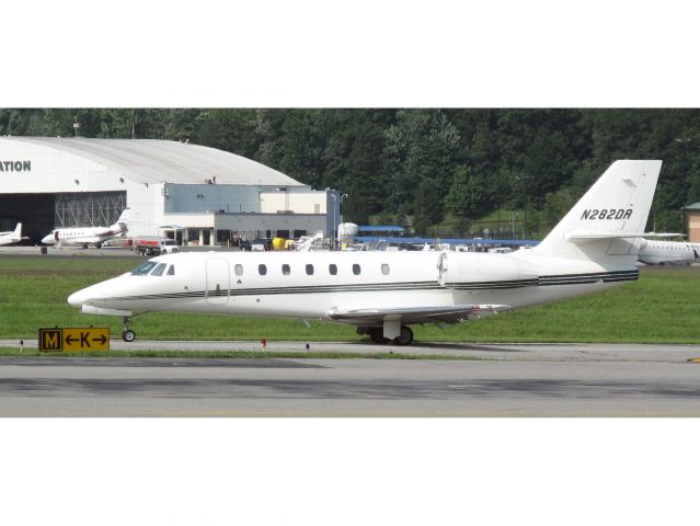 Cessna Citation Sovereign (N282DR) - No location as per request of the aircraft owner.