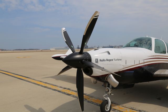 Beechcraft Bonanza (N847DD) - New Prop on Tradewinds Bonanza A36