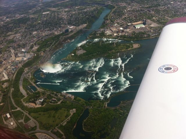 Vans RV-8 (N767GS) - Circling Niagara Falls!