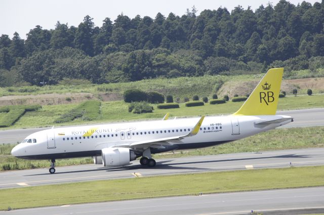 Airbus A320 (V8-RBG) - Taxing at NRT Intl on 2019/08/25