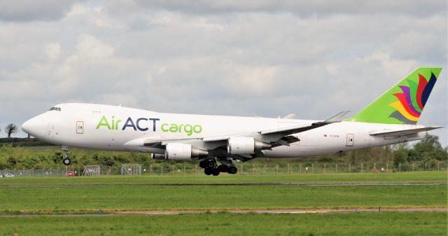 Boeing 747-400 (TC-ACM) - air act cargo b747-428f tc-acm landing at shannon from istanbul 30/4/20.