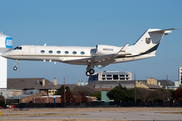 Gulfstream Aerospace Gulfstream IV (N622GK) - Las Vegas Golden Knights