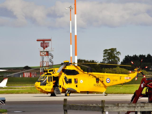 EXY590 — - Royal Air Force Westland WS-61 Sea King HAR3 XZ590 in Inverness, Scotland