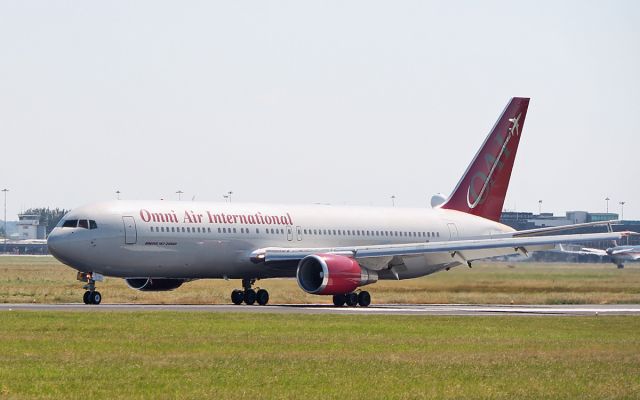 BOEING 767-300 (N351AX) - omni b767-3 n351ax after landing at shannon 29/6/18.