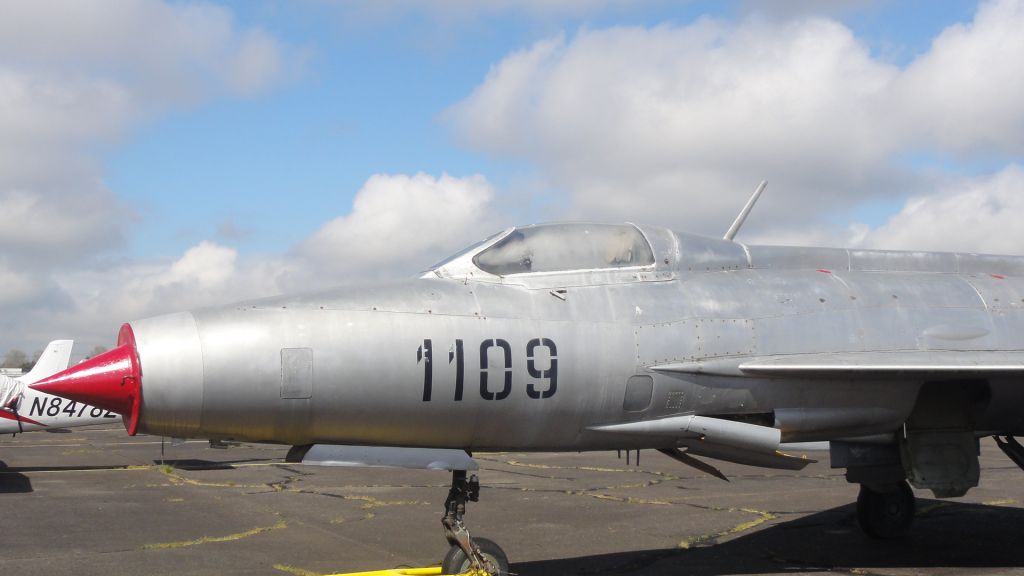 MIKOYAN MiG-21 — - Sitting on the tarmac.