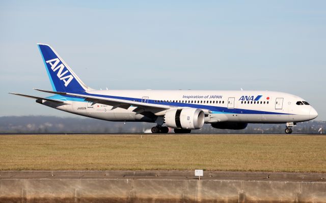 Boeing 787-8 (JA832A) - Arriving On Rwy 34R