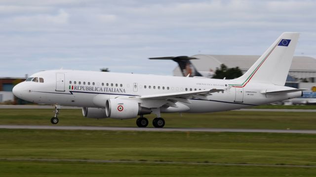 Airbus A319 (MMZ62243) - IAM9002 - Prime Minister of Italy departs after visiting Canada on Sept 23/24