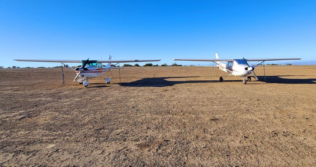 Cessna Commuter (N311SG) - Catalina with dad, formation flight