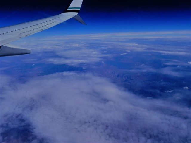 Boeing 737-900 (N408AS) - West end of the Grand Canyon from FL360 on AS739 enroute from BWI to LAX