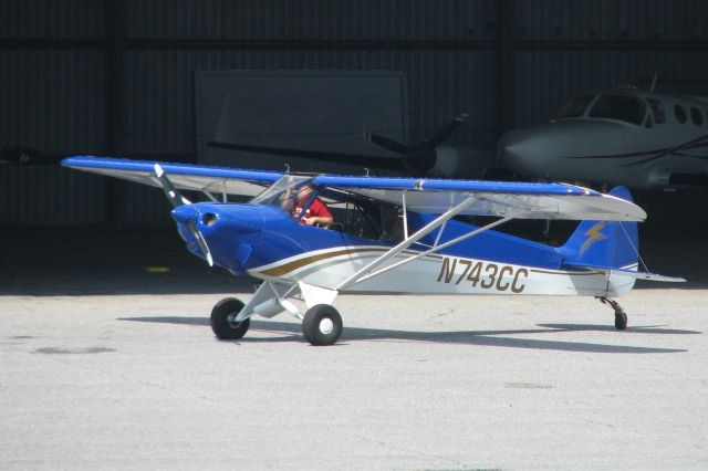 Piper L-18B Cub Special (N743CC) - Very nice little a/c.