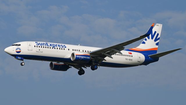 Boeing 737-800 (TC-SOC)