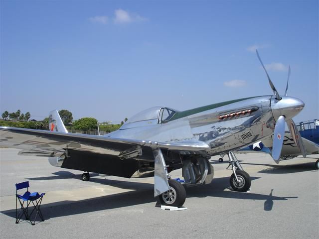 — — - North American P-51 Mustang, Hawthorne Air Fair 2005