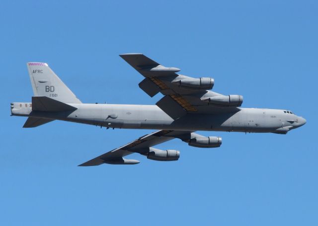 Boeing B-52 Stratofortress (61-0021) - At Barksdale Air Force Base.