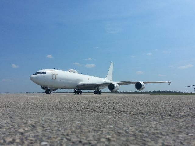 Boeing E-6 Mercury (16-3918) - 'Shadow 99' a US Navy E-6B Mercury comes in for a surprise visit to TLH. Nice to see heavy metal like this still flying around!