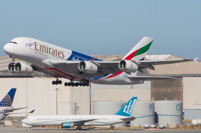 Airbus A380-800 (A6-EON) - In Giants Terroitory.