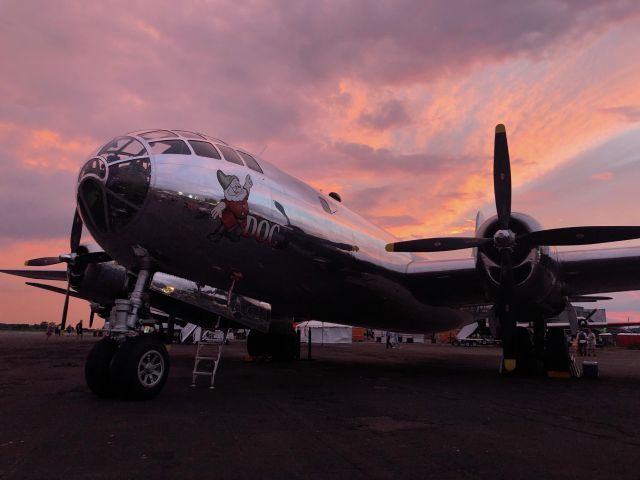 Boeing B-29 Superfortress (N69972) - Doc visiting Reading, PA for World War II Weekend 2018.