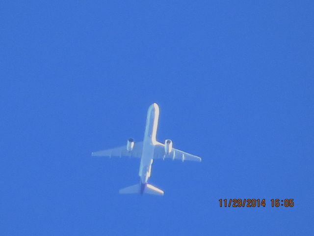 Boeing 757-200 (N953FD) - FedEx flight 378 from MEM to BIL over Southeastern Kansas at 32,000 feet.