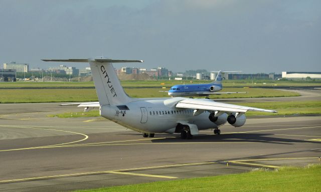 Avro Avroliner (RJ-85) (EI-RJE) - Cityjet British Aerospace Avro RJ85 EI-RJE in Amsterdam