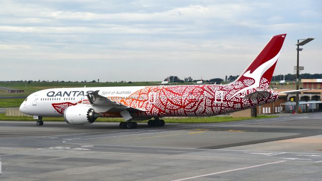 Boeing 787-9 Dreamliner (VH-ZND) - Qantas Boeing 787-9 Dreamliner VH-ZND in Johannesburg 