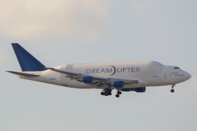 Boeing 747-200 (N249BA) - B747 Large Freighter cargo jet"Needs no introduction!!"