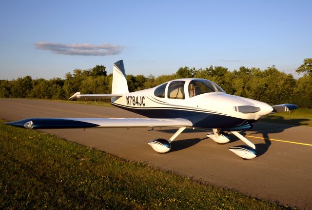 Vans RV-10 (N784JC) - RV-10 on the taxiway at KAXQ