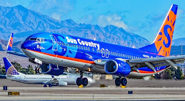 Boeing 737-800 (N815SY) - N815SY Sun Country Airlines Boeing 737-8BK (cn 30623/1136) "Lake Virginia" - Las Vegas - McCarran International (LAS / KLAS)br /USA - Nevada,  January 18, 2019br /Photo: TDelCoro