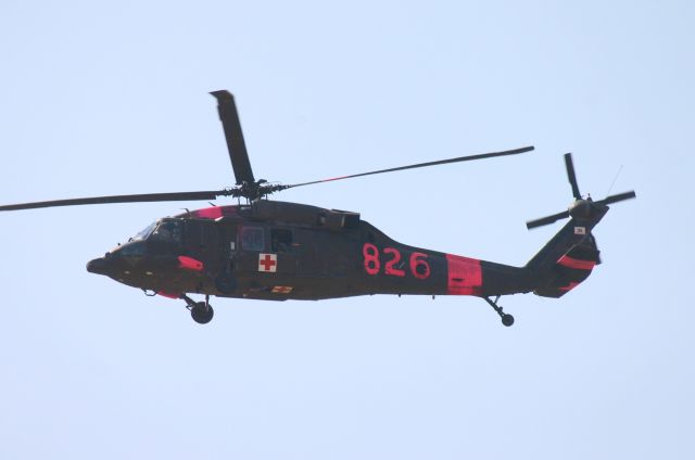 Sikorsky S-70 (1027020) - KRDD - Firehawk 826 returning to Redding, CA during the Hat Creek Fire Aug 13th, 2014.