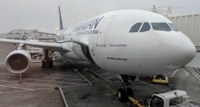 Airbus A330-200 (N360HA) - D Concourse, Portland International Airport